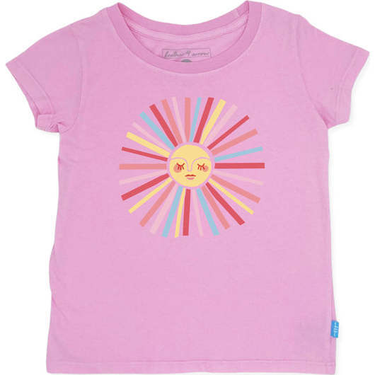 Sunshine Everyday Tee, Pink And Multicolors