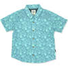 Peaks Button Down, Blue And Green - Shirts - 1 - thumbnail