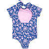Lanikai One-Piece, Blue And Pink - One Pieces - 2