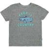 Keep Itry Vintage Tee, Grey - T-Shirts - 1 - thumbnail