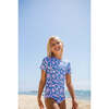 Lanikai One-Piece, Blue And Pink - One Pieces - 3