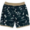 Islander Boardshort, Black And Multicolors - Swim Trunks - 2