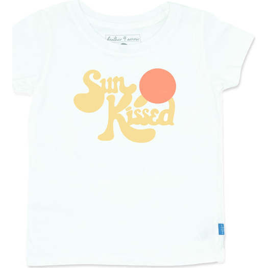 Sun Kissed Everyday Tee, White And Multicolors