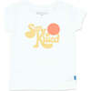 Sun Kissed Everyday Tee, White And Multicolors - T-Shirts - 1 - thumbnail