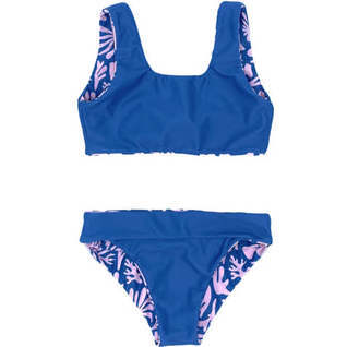 Island Hopper Bikini, Blue And Pink - Two Pieces - 3