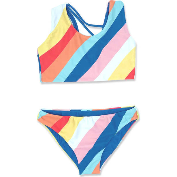 Summer Sun Reversible Bikini, Multicolors - Two Pieces - 1