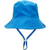 Suns Out Reversible Bucket Hat, Blue And Blue - Hats - 1 - thumbnail
