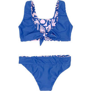 Island Hopper Bikini, Blue And Pink - Two Pieces - 4