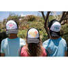 Sun Kissed Trucker Hat, Black  And Multicolors - Hats - 2