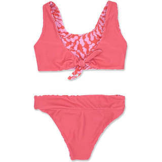 Island Hopper Bikini, Mutli And Pink - Two Pieces - 4