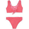 Island Hopper Bikini, Mutli And Pink - Two Pieces - 4
