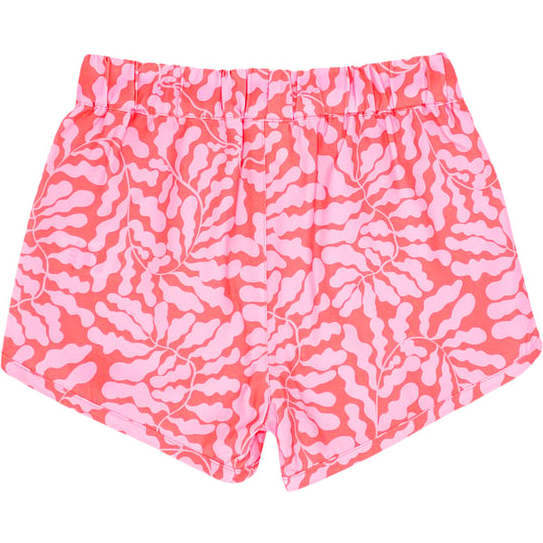 Castaway Swim Short, Pink And Multicolors - Swim Trunks - 2