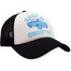 Keep Itry Trucker Hat, Black And White - Hats - 1 - thumbnail