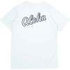 Aloha Short Sleeve Rash Top, White - T-Shirts - 2