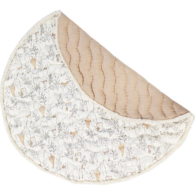 Ezra Quilted Playmat, Woodland