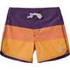 Triple Scoop Vintage-Inspired Boardshorts, Ube - Swim Trunks - 1 - thumbnail