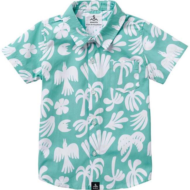 Seaesta Surf X Ty Williams Button-Up Shirt, Cloud