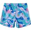 Sunshine Vintage-Inspired Swirly Space Boardshorts, Tahiti - Swim Trunks - 3