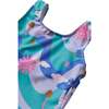 Sunshine Scoop Neck Swirly Space Swimsuit, Tahiti - One Pieces - 2