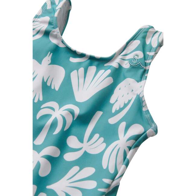 Seaesta Surf X Ty Williams Long Sleeve Swimsuit, Cloud - One Pieces - 2