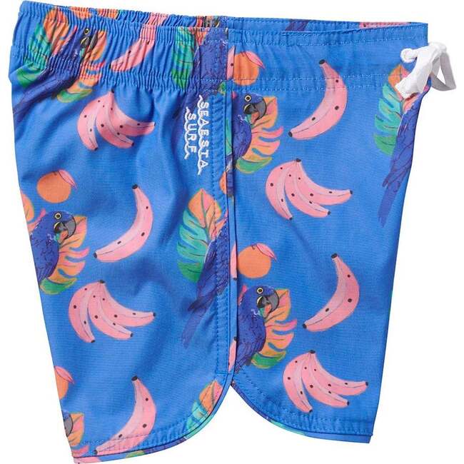 Papagayo Hand-Painted Boardshorts, Azul - Swim Trunks - 2