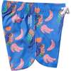 Papagayo Hand-Painted Boardshorts, Azul - Swim Trunks - 2