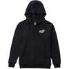 Seaesta Surf Hoodie With Tie-Dye Graphic, Black - Sweatshirts - 2