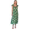 Women's Milly Treasure Island Agave Dress, Green - Dresses - 1 - thumbnail