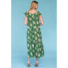 Women's Milly Treasure Island Agave Dress, Green - Dresses - 2