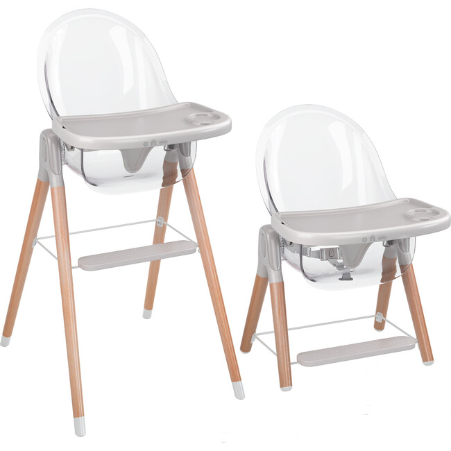 6 in 1 Deluxe High Chair, Grey