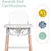 6 in 1 Deluxe High Chair, Grey - Highchairs - 4