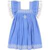 Serena Tassel Twirl Dress, Aegean Blue - Dresses - 1 - thumbnail