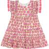 Sophie Citrus Tassel Dress, Pink - Dresses - 1 - thumbnail
