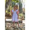 Serena Tassel Dress, Lavendar Stripe - Dresses - 2