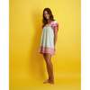 Women's Mini Sandrine Dress, Sea Mist - Dresses - 2