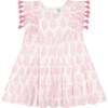 Sophie Paisley Tassel Dress, Pink - Dresses - 1 - thumbnail