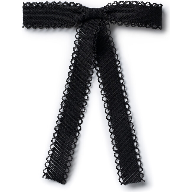 Sweets Lace Long Tail Clip, Black