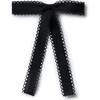 Sweets Lace Long Tail Clip, Black - Hair Accessories - 1 - thumbnail