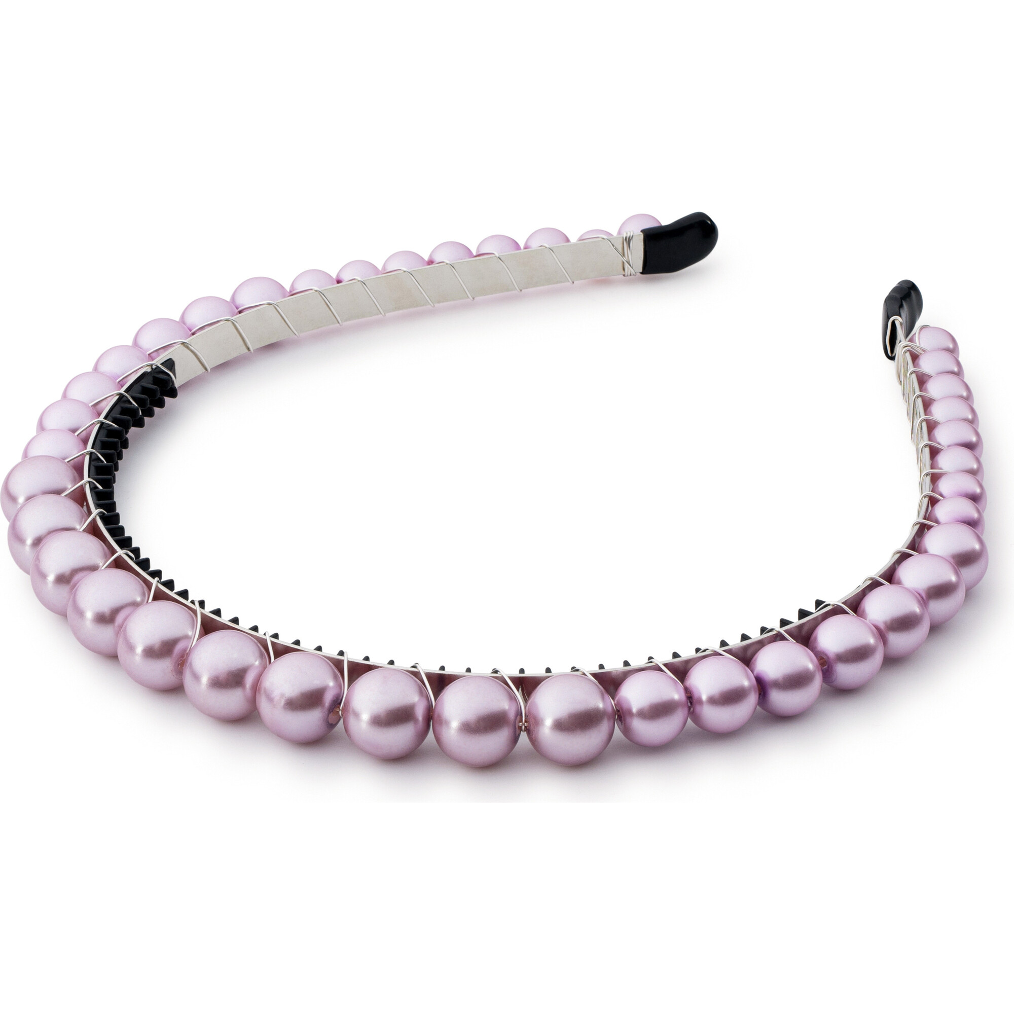 Bon Bon Pearlized Tiara, Lavender - Hair Accessories - 1