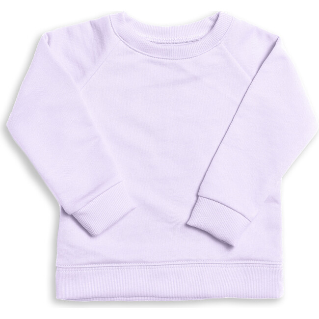 The Organic Pullover Sweatshirt, Lilac Frost
