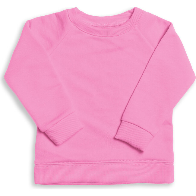 The Organic Pullover Sweatshirt, Malibu Pink