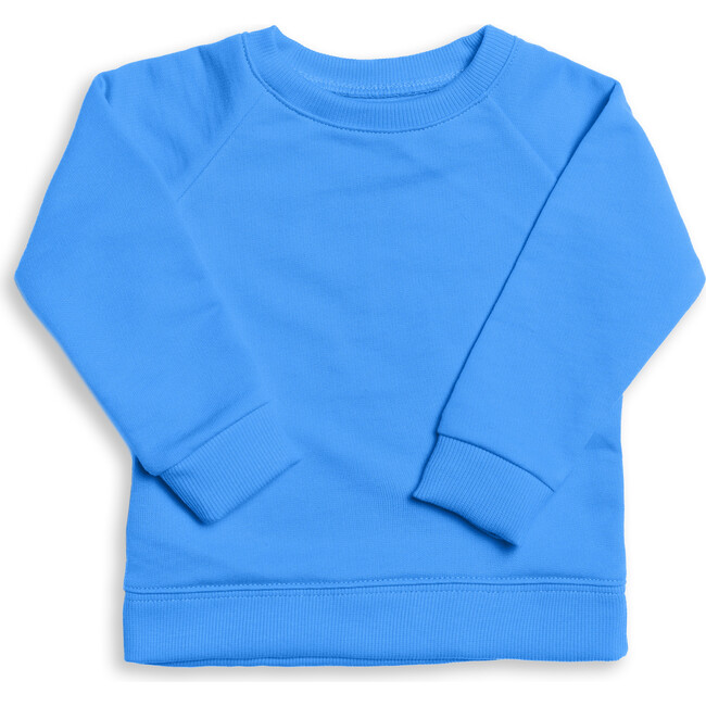 The Organic Pullover Sweatshirt, Marine Blue