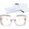 Bella Blue Light Sunglasses, Pink - Sunglasses - 1 - thumbnail