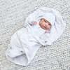 Whimzzz Stripe Rib Take Home Set, Marble Gray - Mixed Apparel Set - 2