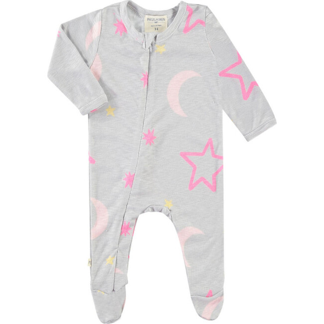 Whimzzz Slub Rib Moon And Star Take Home Set, Pink - Mixed Apparel Set - 2