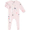 Galaxy Take Home Hacci Confetti Romper Blanket and Cap Set, Confetti Pink - Mixed Apparel Set - 2