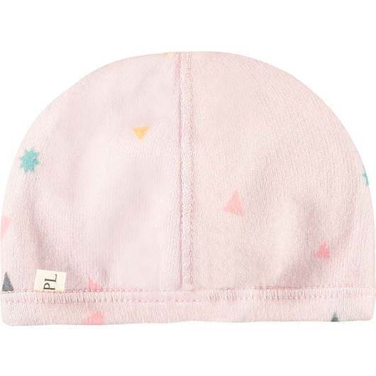 Galaxy Take Home Hacci Confetti Romper Blanket and Cap Set, Confetti Pink - Mixed Apparel Set - 3