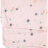 Galaxy Take Home Hacci Confetti Romper Blanket and Cap Set, Confetti Pink - Mixed Apparel Set - 4