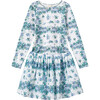 Darcy Floral Print Mini Swing Skirt, White And Multicolors - Skirts - 1 - thumbnail