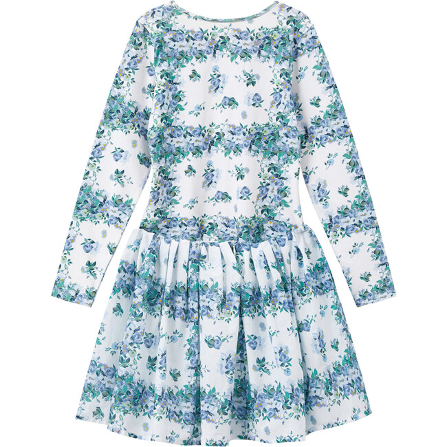 Darcy Floral Print Mini Swing Skirt, White And Multicolors - Skirts - 2